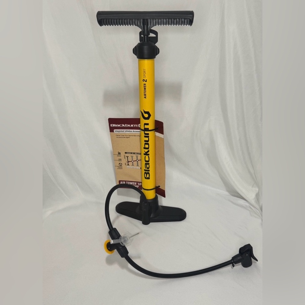 Blackburn Air Tower 2 Sport and Bicycle Floor Pump, 100 PSI